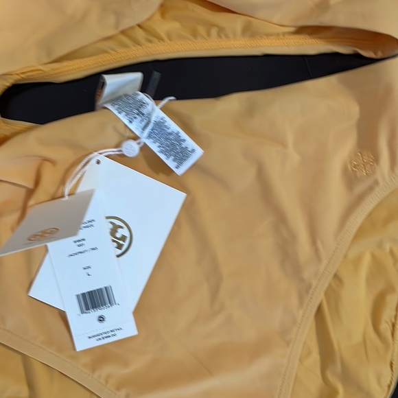 Tory Burch Solid One Color Cut-Out One Piece Swim - Picture 2 of 3